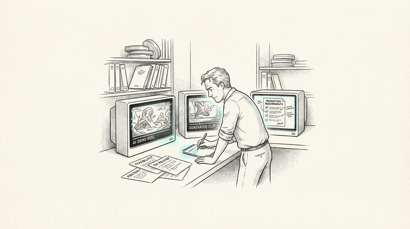 Cover illustration for: Sora Is a Demo Reel, Not a Product