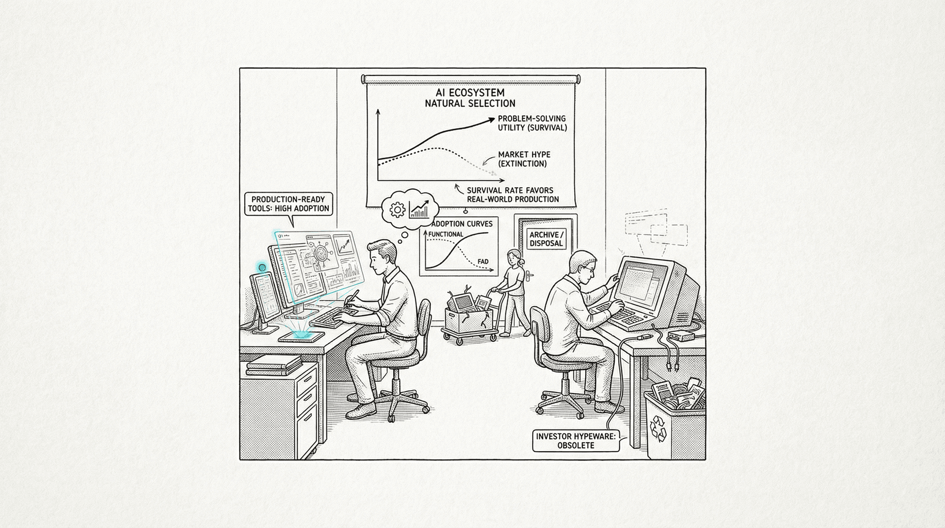 Cover illustration for: The Tools That Earned Their Place