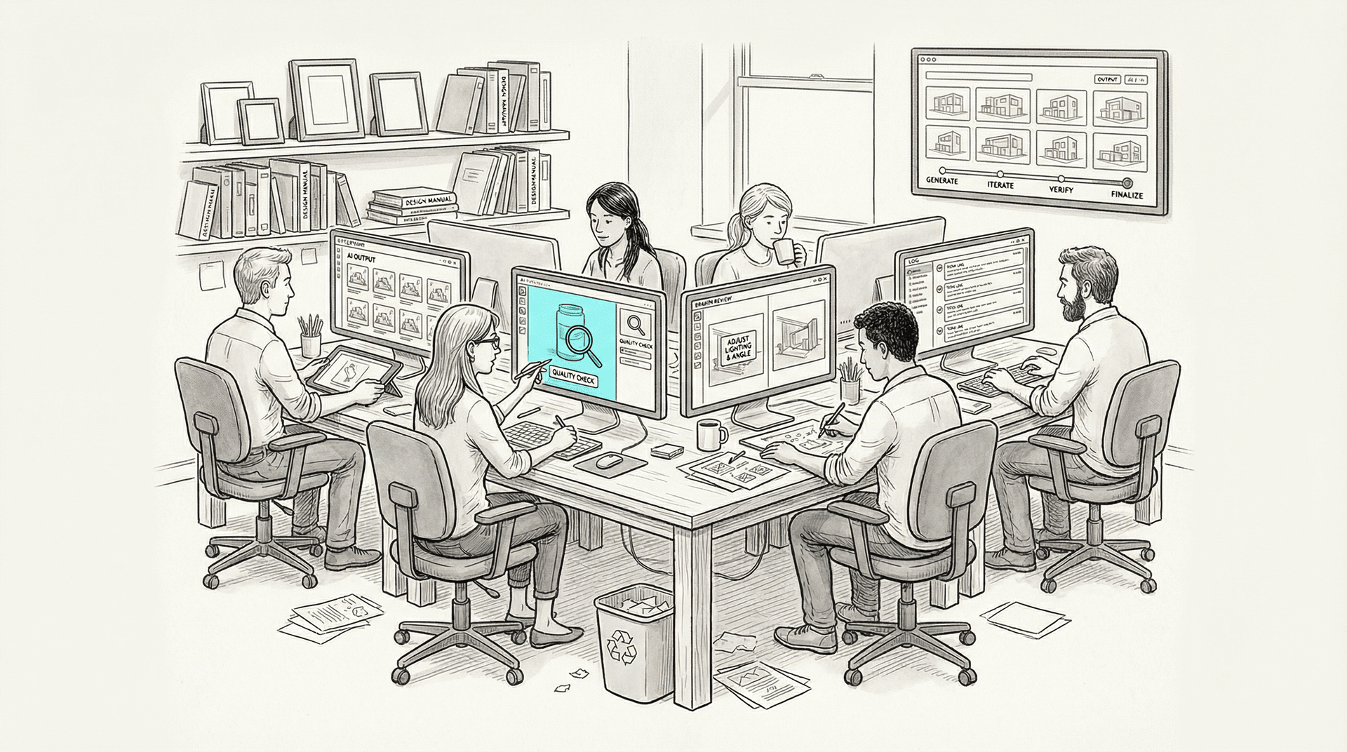 Cover illustration for: What I Actually Learned Using AI on Client Work This Year