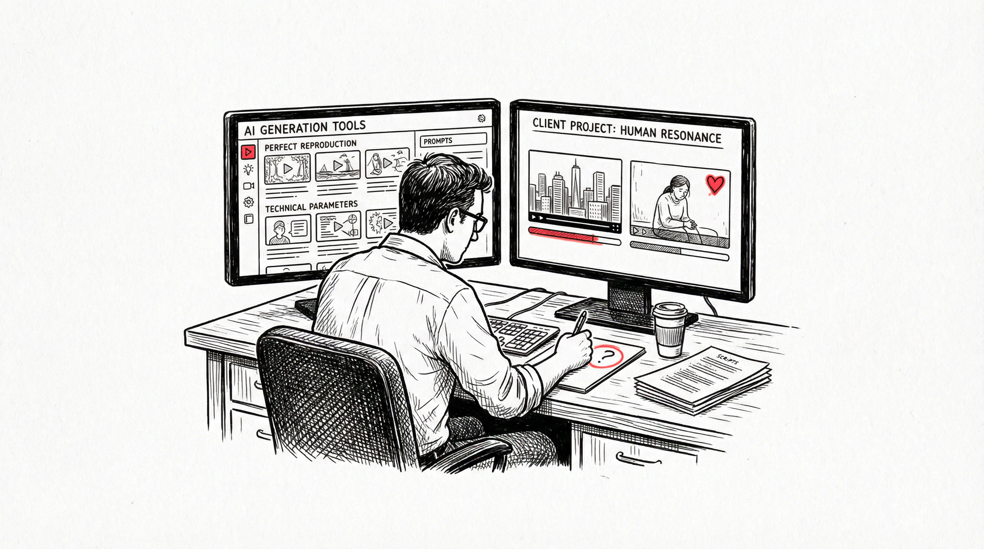 Cover illustration for: AI Video Got Serious This Year
