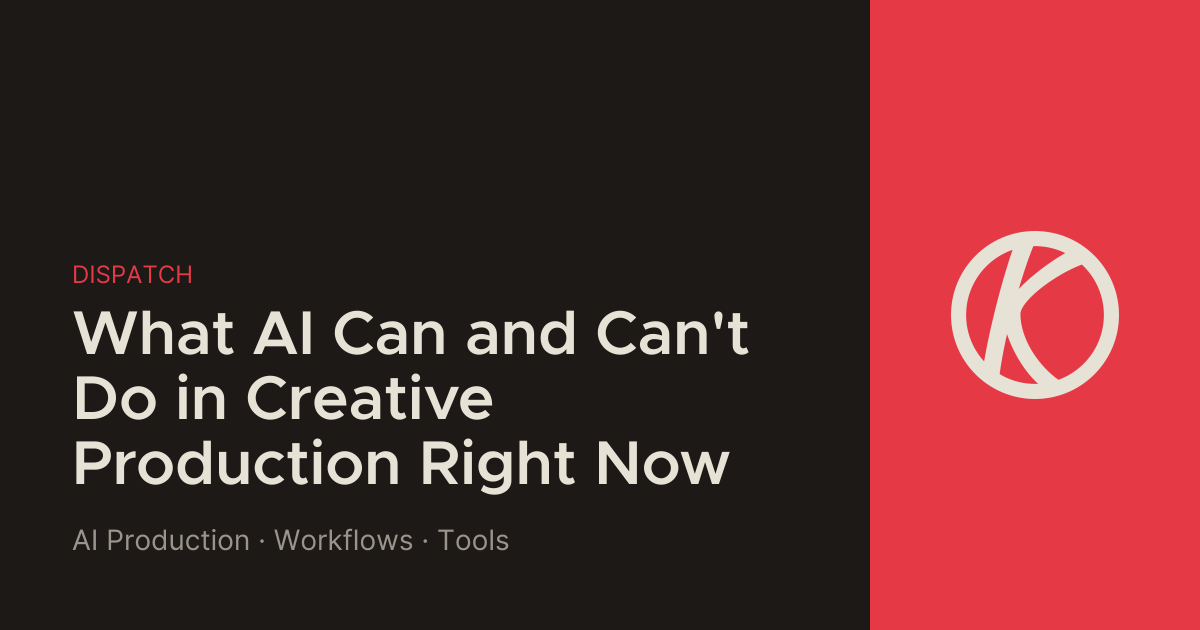 What AI Can & Can't Do in Production Now | Omar Kamel